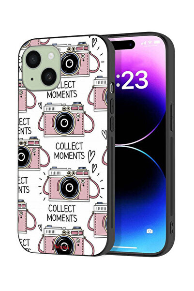 Tolwak Apple iPhone 15 Plus Protective Case Cover Collect Moments
