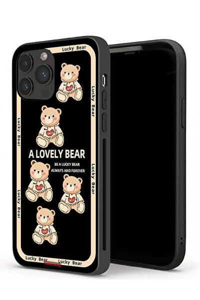 Tolwak جراب حماية لجهاز Apple iPhone 13 Pro Max بتصميم دب جميل