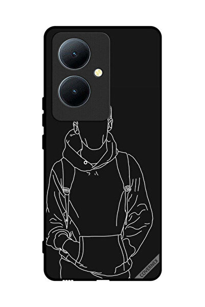 Covernex غطاء حماية لهاتف Vivo Y78 5G رسم جاكيت بوي