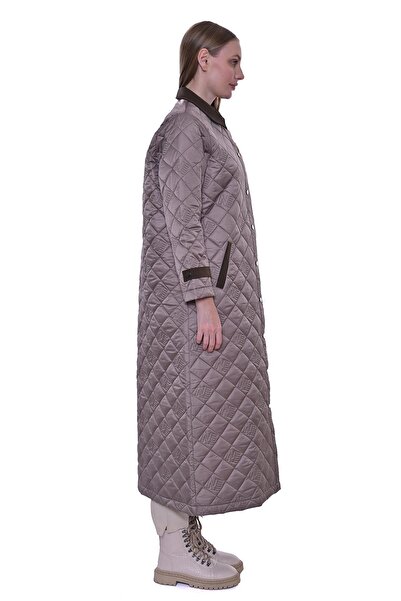 Invee Detective Coat Milk Coffee