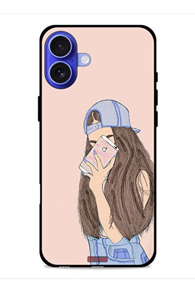 Tolwak غطاء حماية لجهاز Apple iPhone 16 لالتقاط صور سيلفي