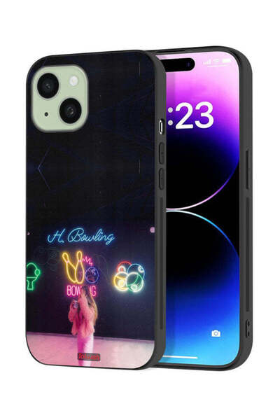 Tolwak غطاء حماية لجهاز Apple iPhone 15 Plus لمحبي البولينج