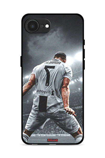 Tolwak غطاء حماية لهاتف آيفون 16e من آبل بطبعة احتفال كريستيانو رونالدو