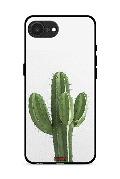 Tolwak غطاء حماية لجهاز Apple iPhone 16e بنقشة نبات الصبار