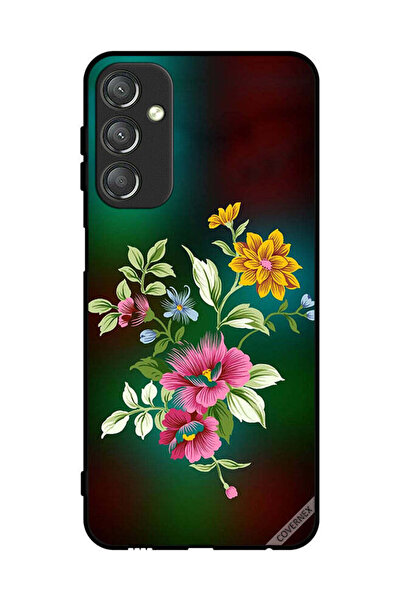 Covernex غطاء حماية لهاتف سامسونج جالاكسي A24 4G برسومات زهور عالية الدقة