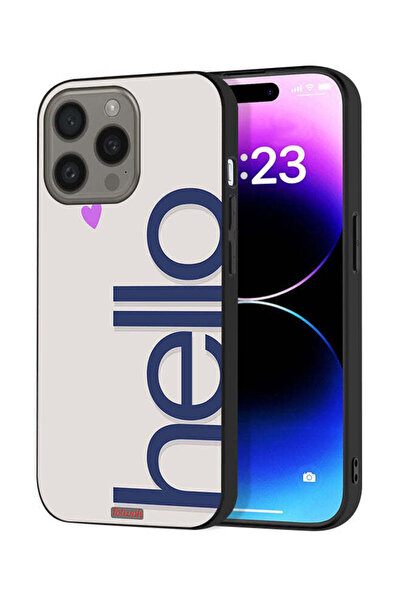 Tolwak غطاء حماية لجهاز Apple iPhone 15 Pro - Hello