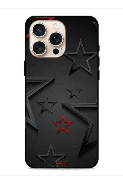 Tolwak غطاء حماية لجهاز Apple iPhone 16 Pro Max بنقشة نجوم