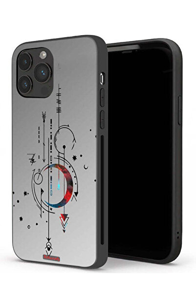 Tolwak جراب حماية لجهاز Apple iPhone 13 Pro Max بنمط فني القمر والسهام