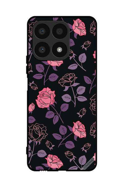 Covernex غطاء حماية لهاتف Honor X8a - زهور باستيل قوطية