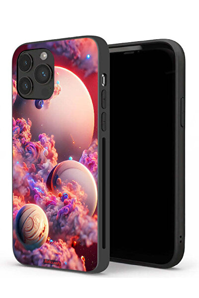 Tolwak غطاء حماية لجهاز Apple iPhone 13 Pro بتصميم غيوم وفن تجريدي