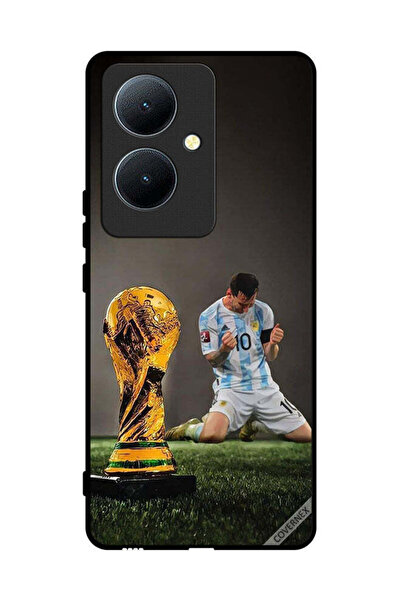 Covernex غطاء حماية لهاتف Vivo Y78 5G مع صورة ليو ميسي وكأس الفيفا