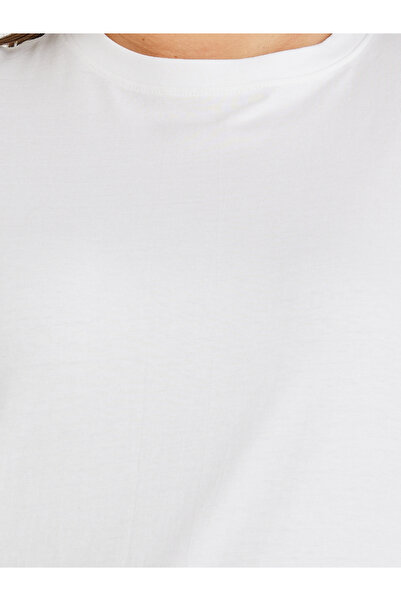 Styli Plus Size Oversized Round Neck T-Shirt