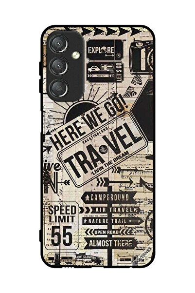 Covernex غطاء حماية لهاتف سامسونج جالاكسي A24 4G Here We Go Travel