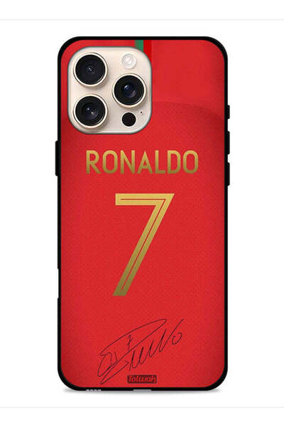 Tolwak غطاء حماية لهاتف أبل آيفون 16 برو رونالدو 7