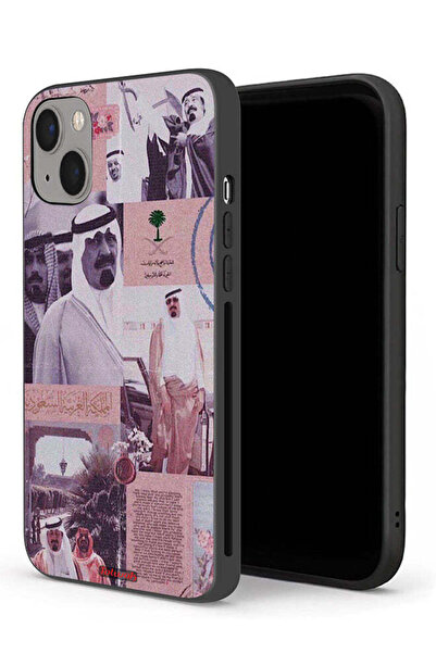 Tolwak غطاء حماية لجهاز آيفون 13 من آبل، ملصق الملك عبدالله العتيق