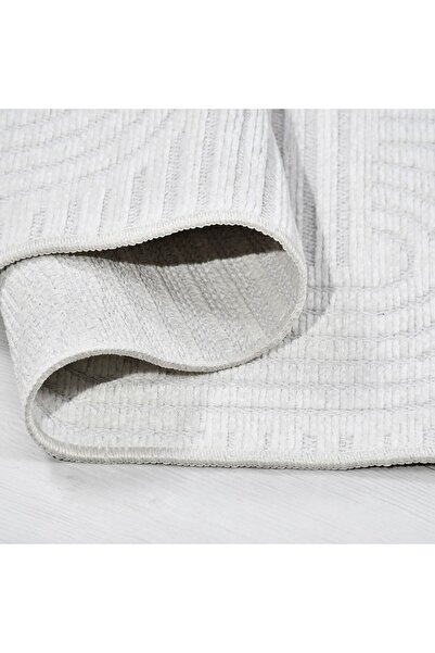 Emin Halı Rank Koleksiyonu 6118K Özel Ölçü Modern Jakarlı Dokuma Yıkanabilir ...