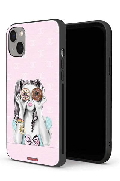 Tolwak جراب حماية لجهاز Apple iPhone 13 يحمل قطعتين من الدونات