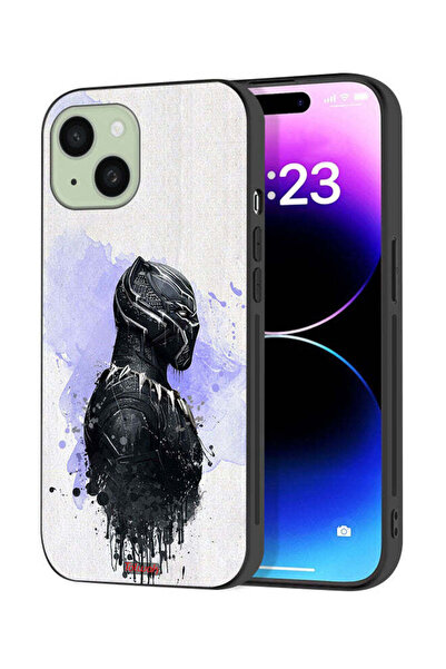 Tolwak Apple iPhone 15 Plus Protective Case Cover Black Panther