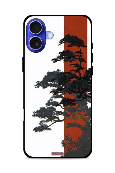 Tolwak غطاء حماية لجهاز Apple iPhone 16 بتصميم شجرة فنية