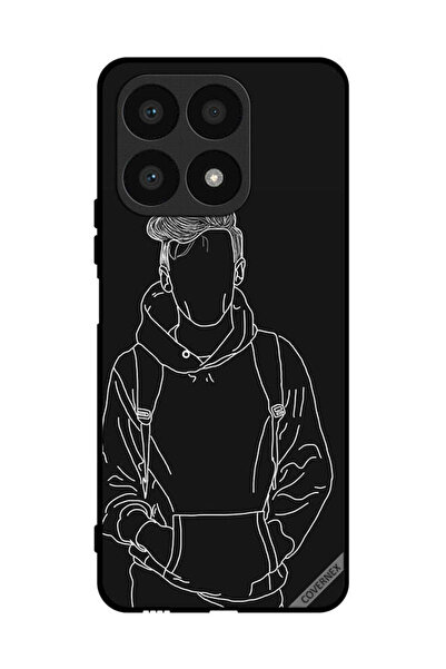 Covernex غطاء حماية لهاتف Honor X8a رسم جاكيت بوي