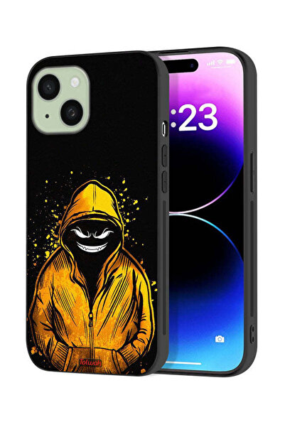 Tolwak غطاء حماية لجهاز Apple iPhone 15 Plus بتصميم رسمة مارشميلو بوي