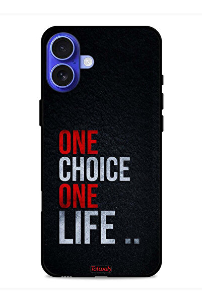 Tolwak غطاء حماية لجهاز Apple iPhone 16 One Choice One Life