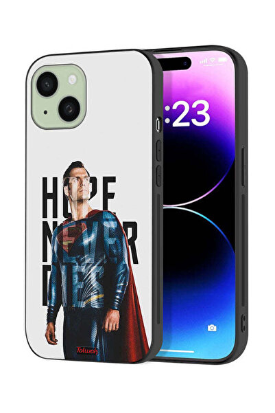 Tolwak غطاء حماية لجهاز Apple iPhone 15 Plus - الأمل لا يموت أبدًا