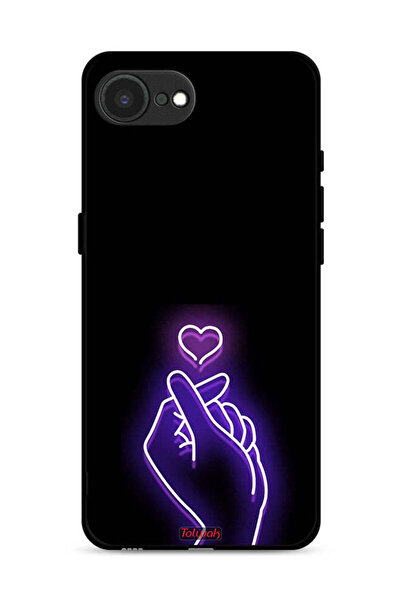 Tolwak غطاء حماية لجهاز Apple iPhone 16e بتصميم قلب صغير