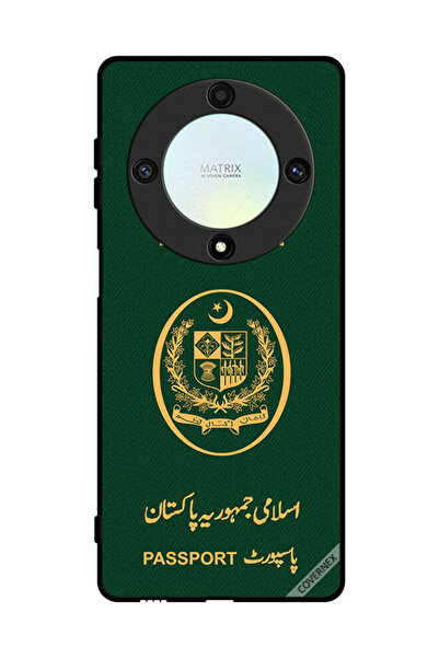 Covernex غطاء حماية لهاتف Honor X9a بنمط جواز سفر باكستاني