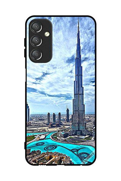 Covernex غطاء حماية لهاتف سامسونج جالاكسي A24 4G برج خليفة - غيوم تلامس السحاب