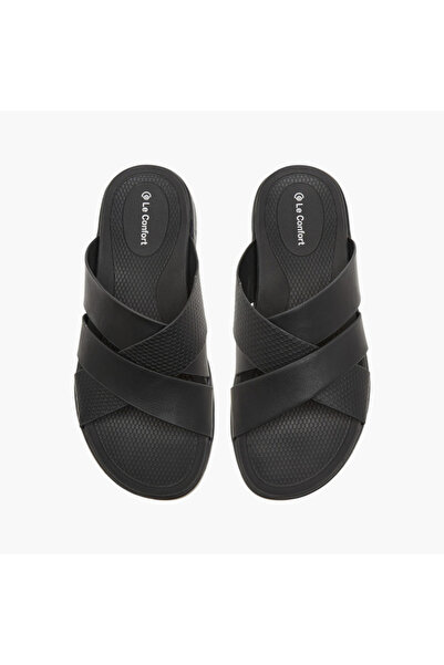 Le Confort صندل سهل الارتداء بأحزمة متقاطعة