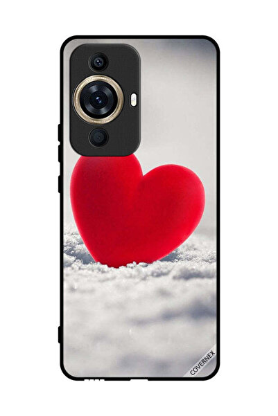 Covernex غطاء حماية لهاتف هواوي نوفا 11 ألترا - قلب أحمر جميل