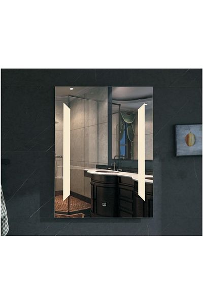 Trendy's Oglinda pentru baie TRENDY’S, dreptunghiulara cu senzor touch si LED – 600x800mm