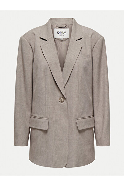 ONLY Women's Jacket beige ONLY-15328158 FUNGI MELANGE