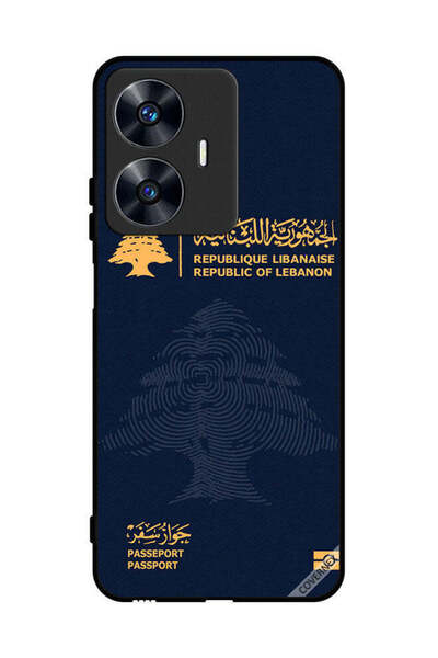 Covernex غطاء حماية لهاتف Realme C55 جواز سفر لبناني