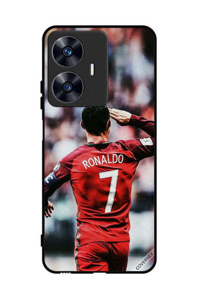 Covernex غطاء حماية لهاتف Realme C55 رونالدو تحية للجمهور