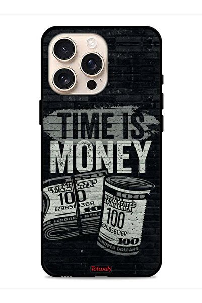 Tolwak غطاء حماية لجهاز Apple iPhone 16 Pro - الوقت هو المال