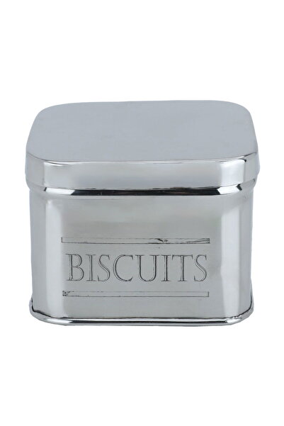 Generic صندوق فولاذي مربع الشكل بغطاء من معرض السيف - فضي