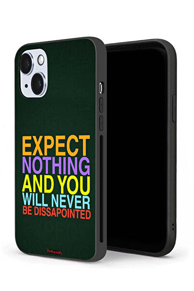 Tolwak جراب حماية لجهاز Apple iPhone 14 لا تتوقع شيئًا ولن تشعر بخيبة الأمل أ...