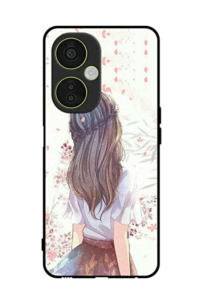 Covernex غطاء حماية لهاتف OnePlus Nord CE 3 Lite بطبعة فتاة لطيفة في تفكير عميق