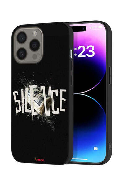 Tolwak غطاء حماية لجهاز Apple iPhone 15 Pro Max - صامت