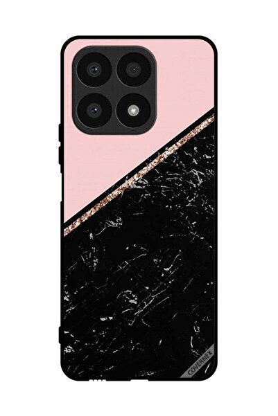 Covernex غطاء حماية لهاتف Honor X8a بنمط رخامي