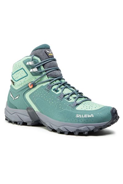 Salewa Women's Trekking green SALEWA-WS ALPENROSE 2 MID GTX ATLANTIC DEEP/FELD GREEN 8540