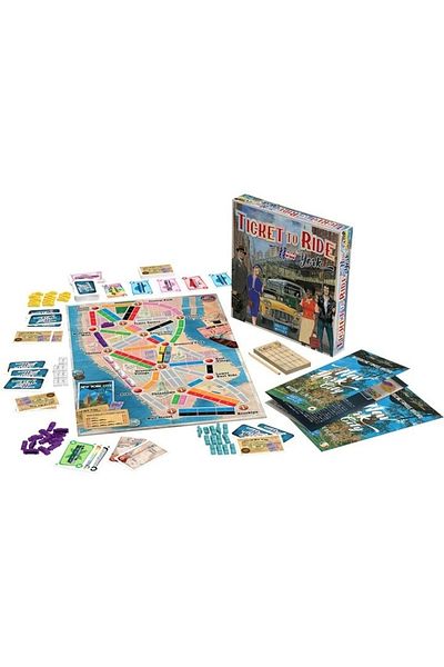 Asmodee Joc Asmodee - Ticket to Ride New York, lb. ROMÂNĂ