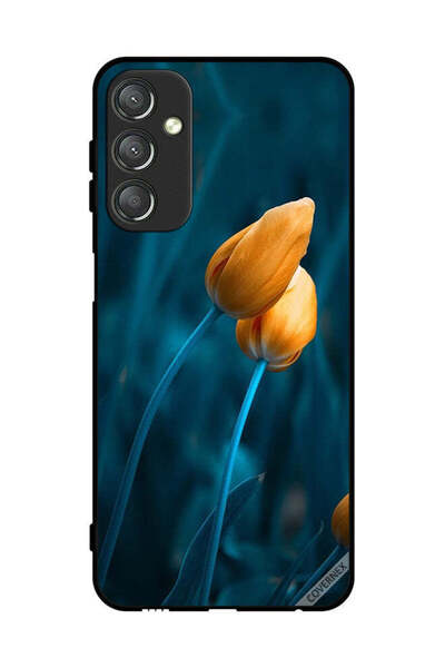 Covernex غطاء حماية لهاتف سامسونج جالاكسي A24 4G بزهرتين لطيفتين