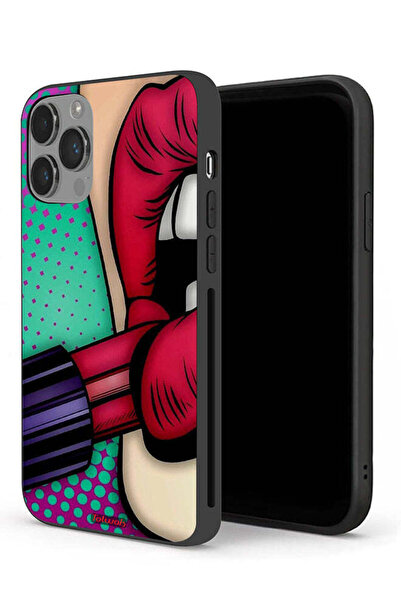 Tolwak غطاء حماية أحمر شفاه لجهاز Apple iPhone 14 Pro Max