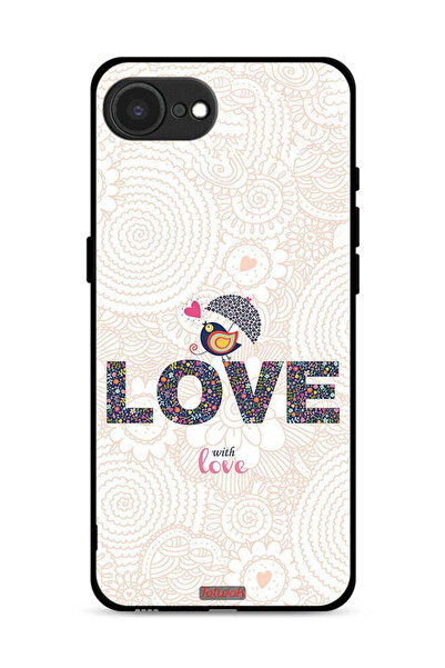 Tolwak غطاء حماية لجهاز Apple iPhone 16e - Love With Love
