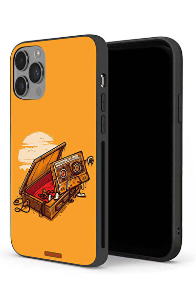 Tolwak غطاء حماية لجهاز Apple iPhone 14 Pro Max بتصميم شريط كاسيت وشريط لاصق