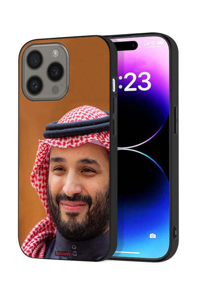 Tolwak غطاء حماية لجهاز آيفون 15 برو من آبل محمد بن سلمان
