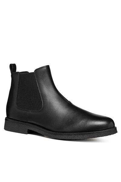 Geox Men's Chelsea boots black GEOX-UOMO CLAUDIO U2658A 00043 C9999